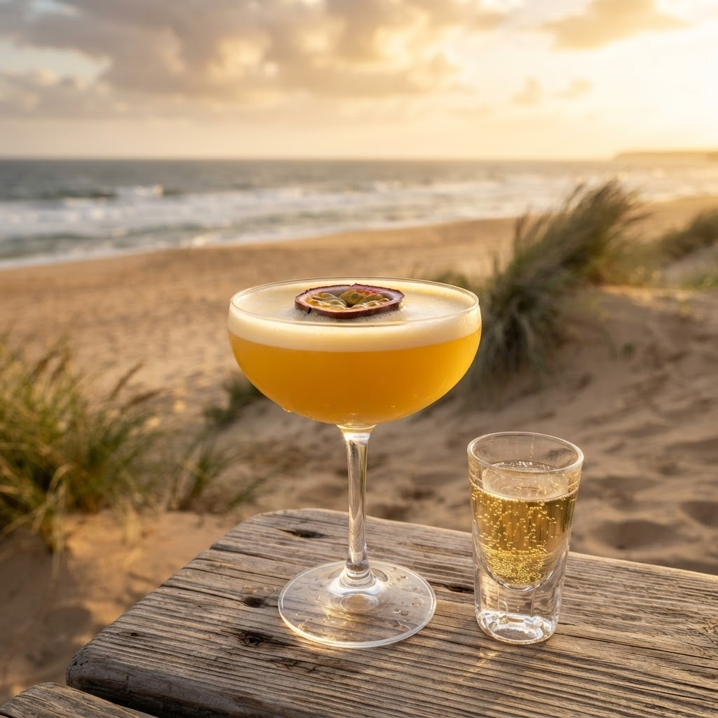 Pornstar Martini — cóctel de La Mezclaíta en El Palmar