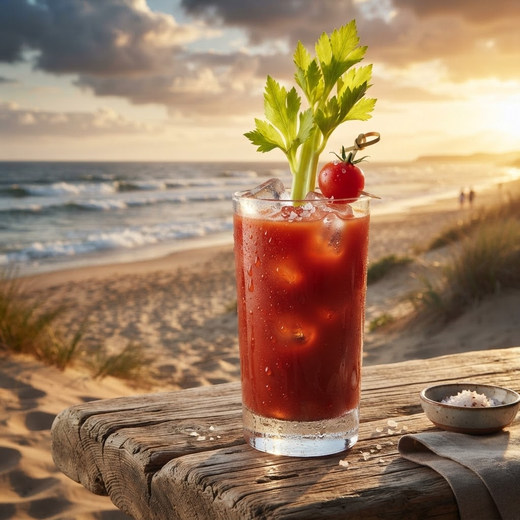 Bloody Mary Mezcal — cóctel de La Mezclaíta en El Palmar
